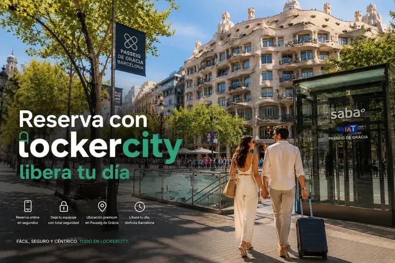 Consigna de equipaje 24/7 en Barcelona — Lockercity